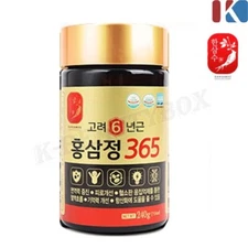 KOREAN RED GINSENG 6 Years root Extract 240g(8.46 oz) 1 bottle Saponin Panax