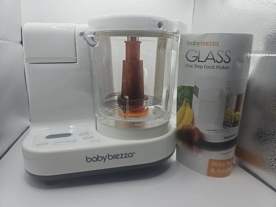 Стекло для приготовления детского питания Baby Brezza одноэтапное с блендером и пароваркой - Изображение 2 из 4