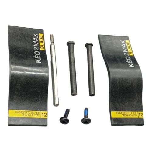 LOOK Keo 2 MAX Blade Carbon 12 Nm Kit Negro Amarillo Pedales Lame - NUEVO - Imagen 2 de 4