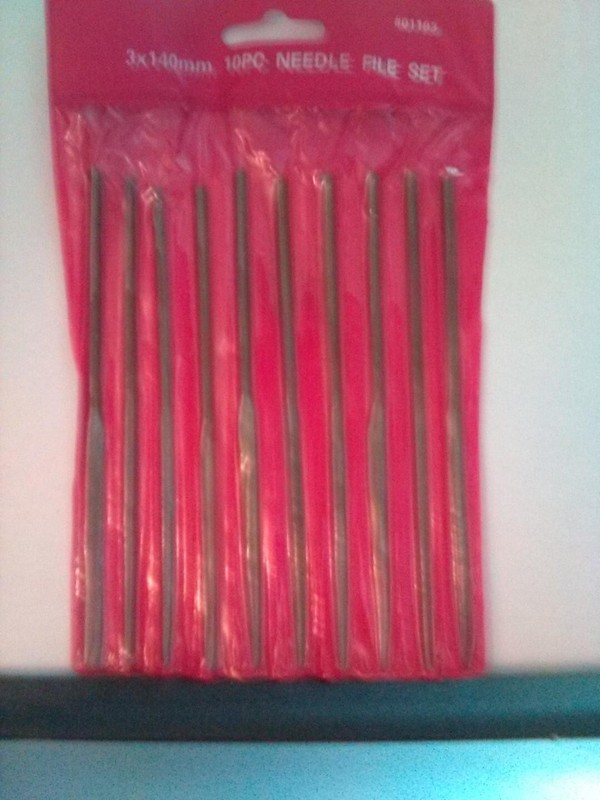 KING 10PC 5.5" Swiss Pattern NEEDLE FILE SET    for Sculptors Jeweler Artist