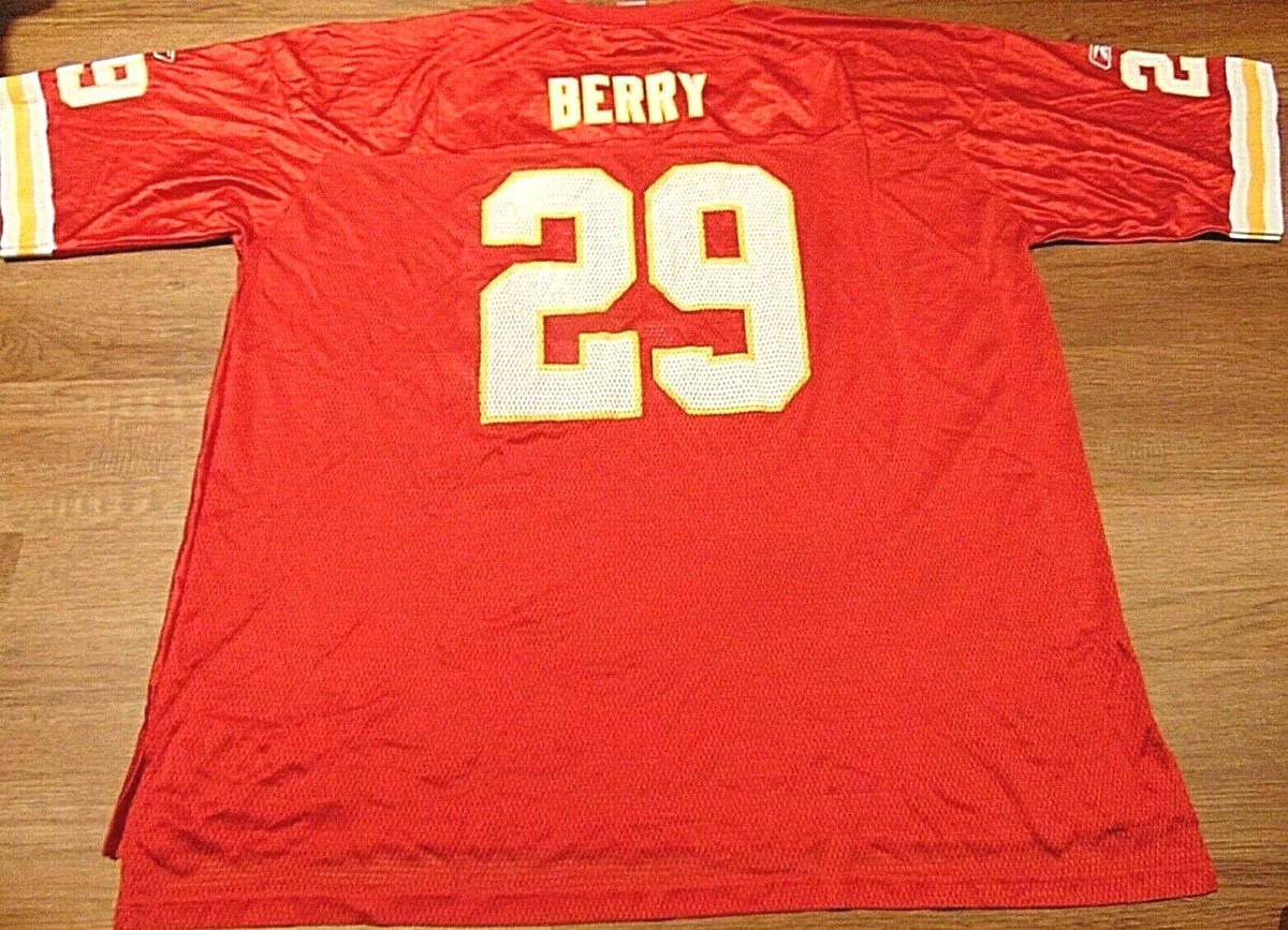 REEBOK NFL EQUIPMENT KANSAS CITY CHIEFS ERIC BERRY JERSEY SIZE 4XL