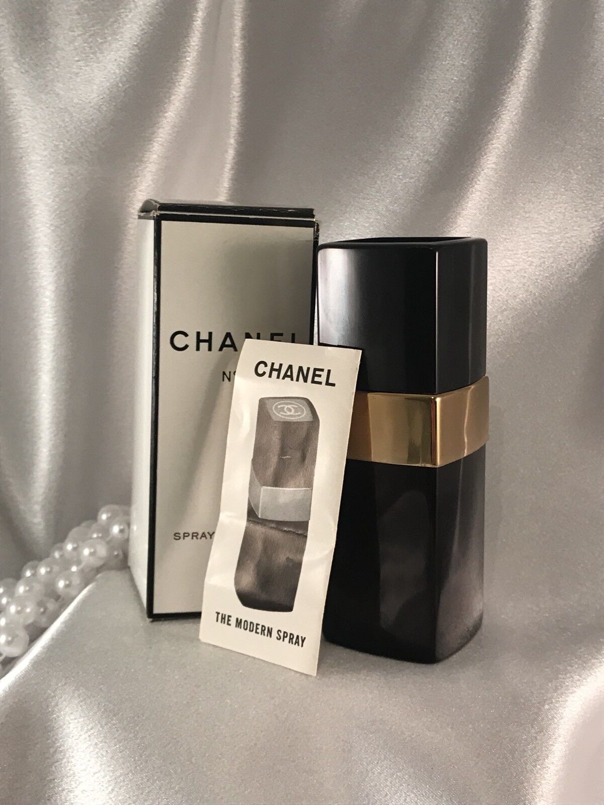 Vintage (1958) Chanel No 5 Spray Cologne. New In Box With