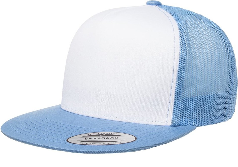 Cappello Da Camionista YP Classics Yupoong Bolletta Piatta Strutturato - Foto 11