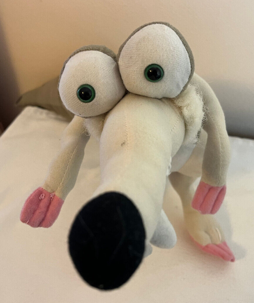 溶けたアイス　古竹　吉明刀　人物鼠彫　杖　長さ約87cm　V　R9068 Scrat Ice Age 2 The Meltdown Bendable Tail & Legs Plush Stuffed