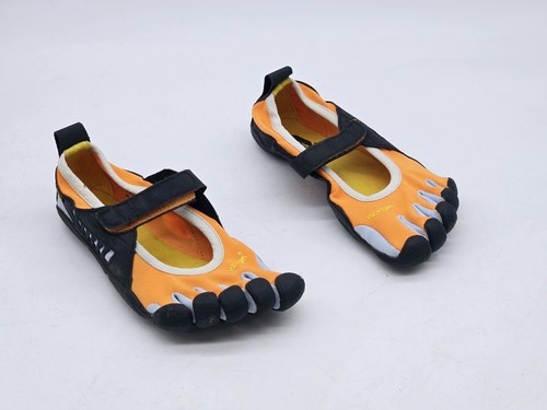 Vibram Five Fingers 13K1101 Orange Barefoot Shoes Women's Size 34 EU 4 US - Picture 2 of 11
