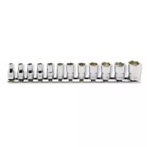 Koken RS2405M/12 1/4 Sq. Dr. Socket set 4-14mm 12 point 12 pieces