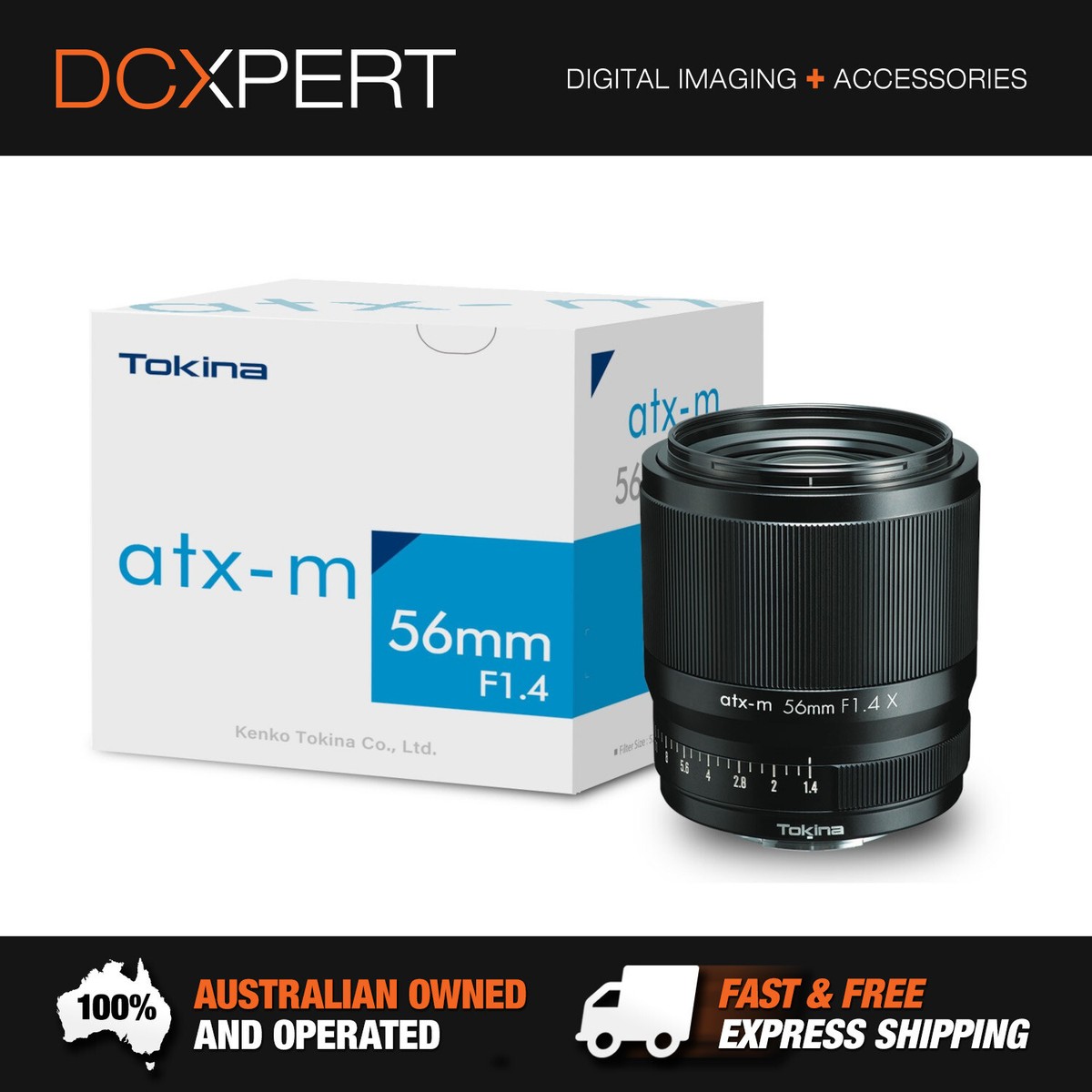 Camera Tokina 56mm Fuji TOKINA ATX-M 56MM LENS FOR FUJI X