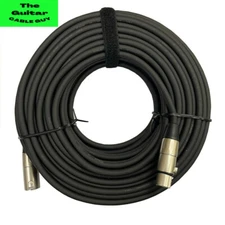 Kirlin Original 100ft Microphone Cable XLR Male - XLR Female MP-280-100/BK Black