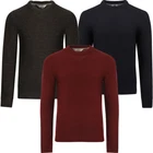 Mens Tokyo Laundry Ribbed Knit Crew Neck Long Sleeve Jumper Sweater Size S-XXL