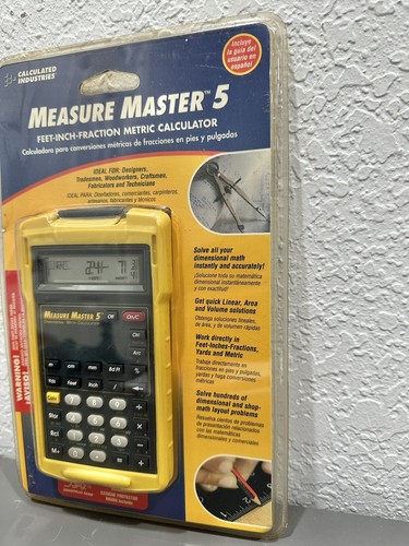 Calculated Industries Measure Master 5: Dimensional Math Calculator 4018 v3.1 - Picture 3 of 9
