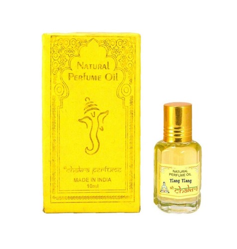 Shree Chakra Ylang Ylang Natural Perfume Oil Long Lasting Fragrance 10ML - Picture 3 of 8