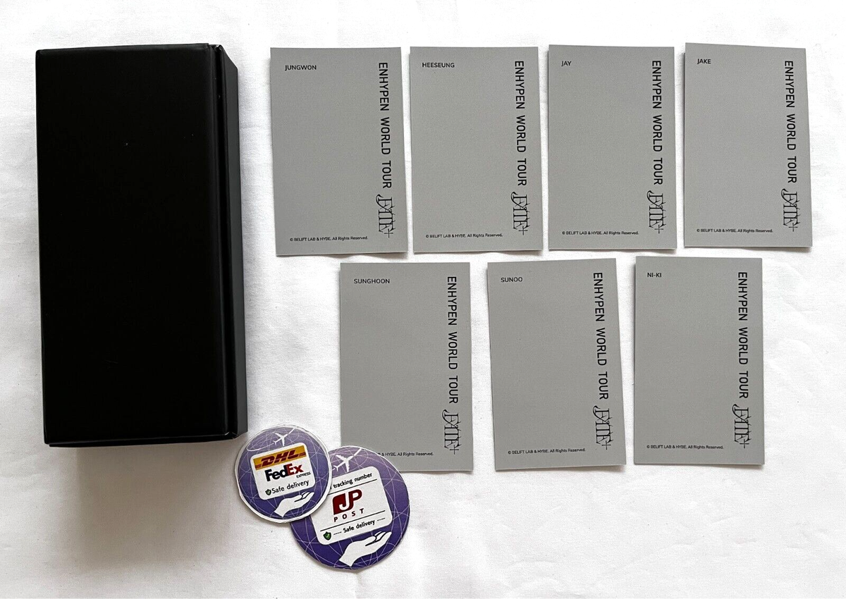 ENHYPEN FATE+ ネックレス 新品未使用 ソウルコン ENHYPEN WORLD TOUR FATE+ PLUS IN SEOUL OFFICIAL NECKLACE PHOTOCARD