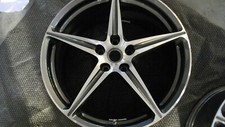 1 FERRARI 458 POST 10.5 X 20 " REAR WHEEL ANTHRACITE DIAMOND RIM 255226