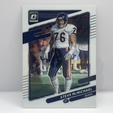 2021 Panini Donruss Optic Football Steve McMichael Base #81 Chicago Bears
