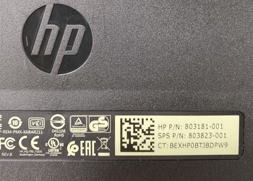 Lot(2) HP 803181-001 Slim USB Wired Enhanced Keyboard KBAR211 Genuine OEM - Picture 10 of 11