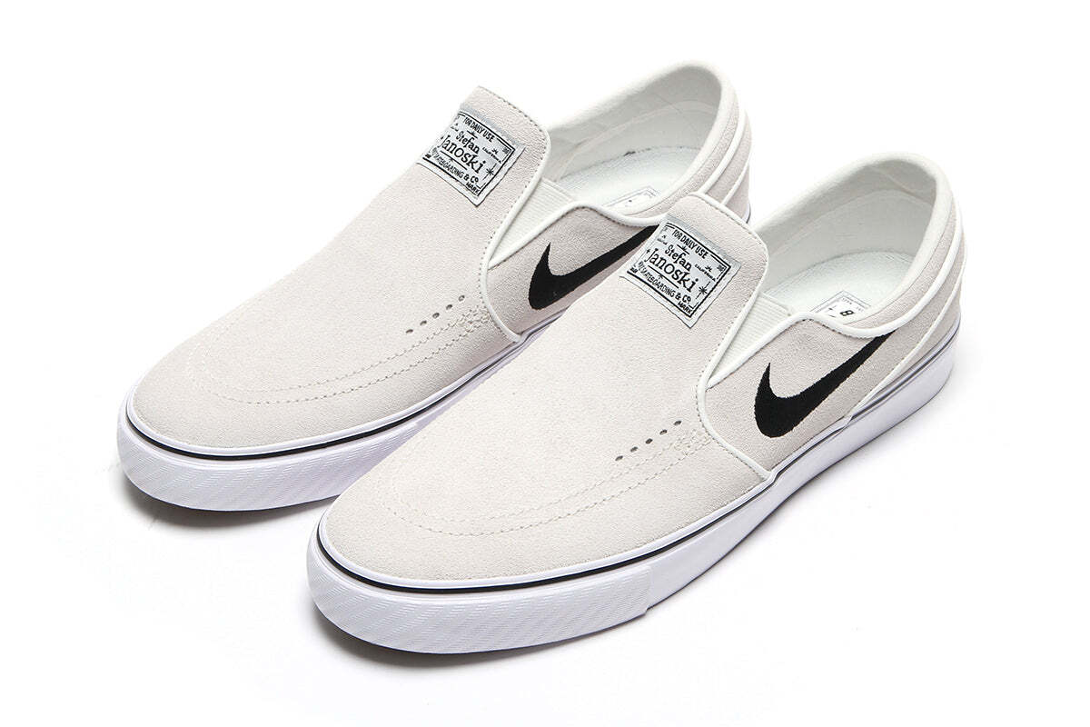 Nike SB Zoom Stefan Janoski+ Slip Summit White Black FN5893-100
