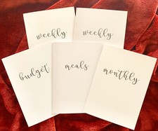 A6 - 5 Travelers Notebook Planner Inserts