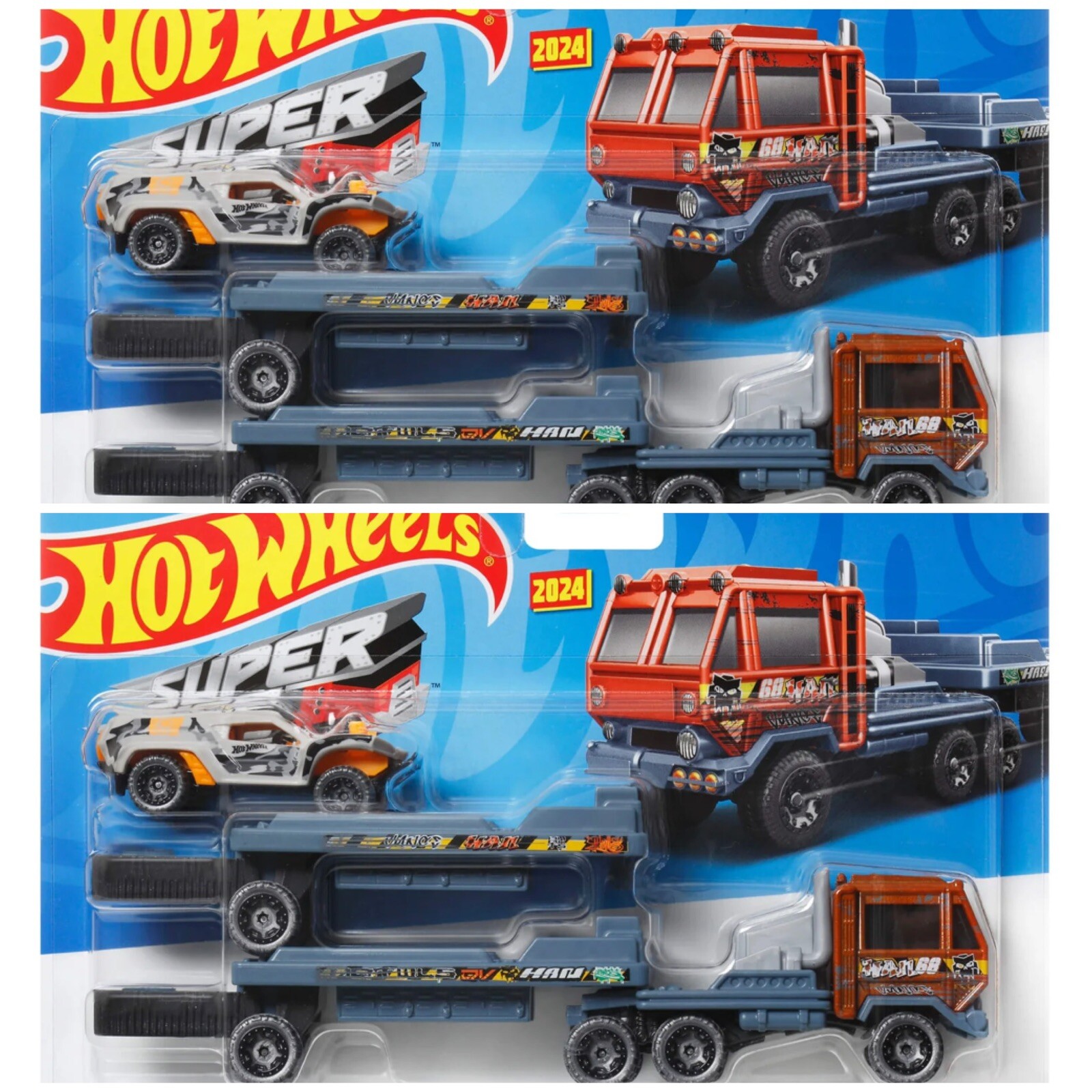 Hot Wheels Super Rigs Straight Freightin 2024 New In Hand Rare; Lot of ...