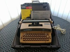 Smith Corona Coronet Super 12 electric typewriter with hard case thumbnail