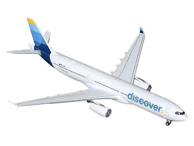 Airbus A330-300 Commercial Aircraft ''Discover Airlines'' (D-AIKK) White with Blue