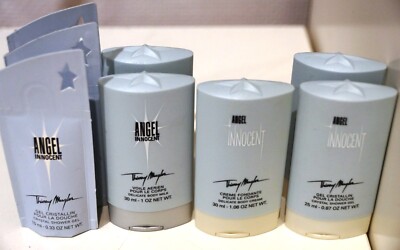 8x Thierry MUGLER ANGEL INNOCENT Produkte Neu Sammlung Sammler Selten