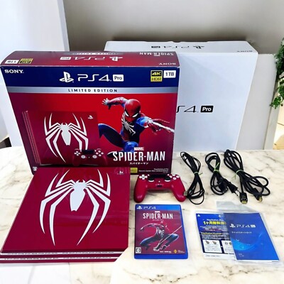 Sony 3003194 PlayStation 4 Pro 1TB Limited Edition Marvel's Sony 3003194 PlayStation 4 Pro 1TB Limited Edition Marvel's