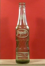 Grapette King Size 8 flu ozs ACL Grape Soda Pop Bottle Campden Arkansas SB499