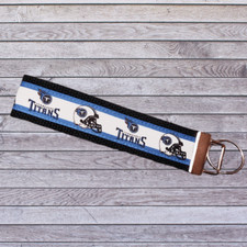Tennesee Titans Wrist Keyfob / Wristlet Keychain