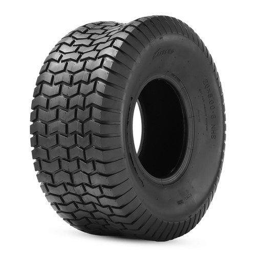 Juego de 2 neumáticos para cortadora de césped 15x6.00-6/ 16x6.50-8/ 20x8.00-8 sin tubo de repuesto de 4 capas - Imagen 21 de 22