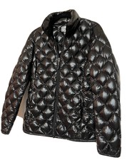 32 Degeee Heat Quilted Puffer Jacket Xs Black Down Lightweight Packable Coat