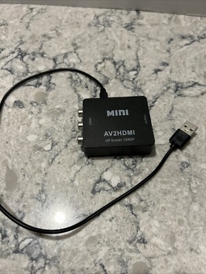 Mini AV2HDMI Up Scaler 1080P Converter 