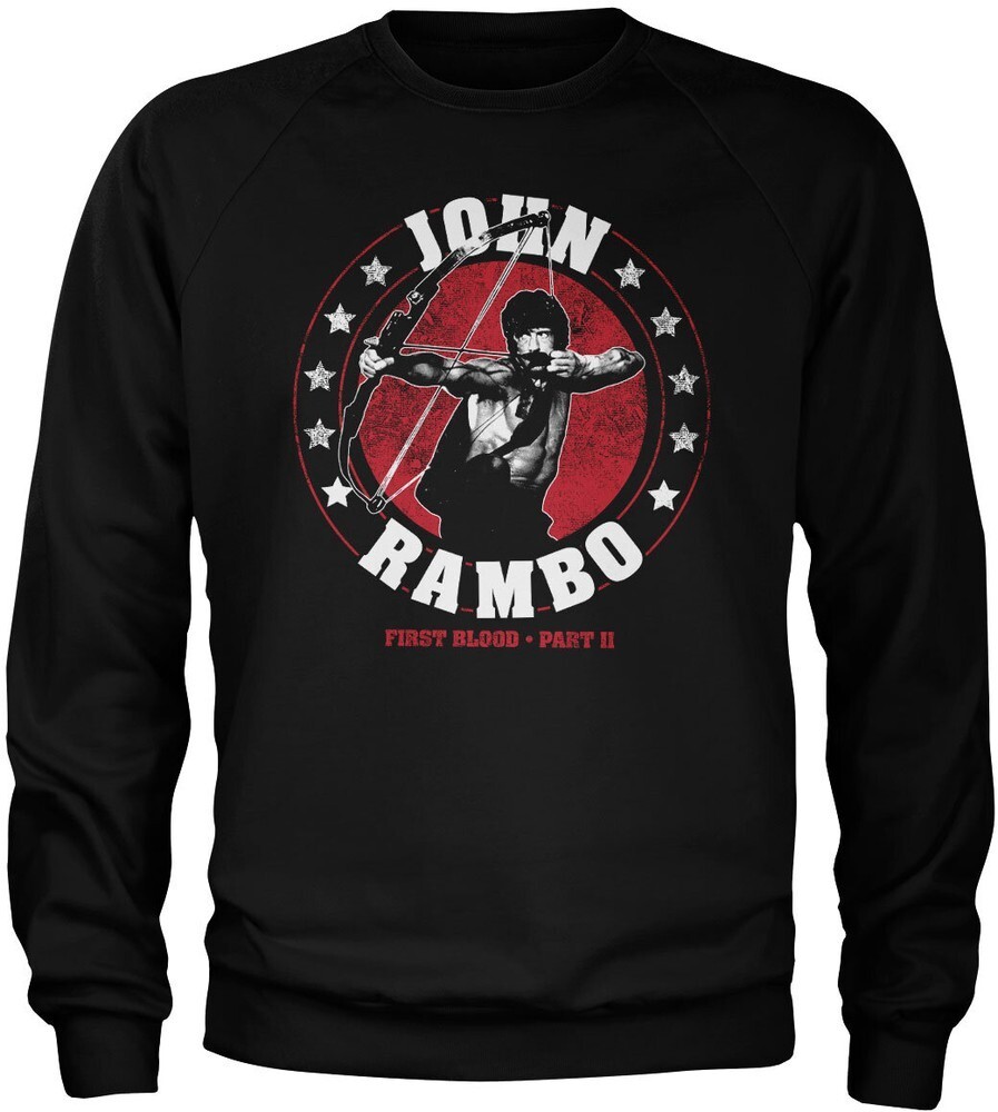 Толстовка с бантом Джона Рэмбо Черная