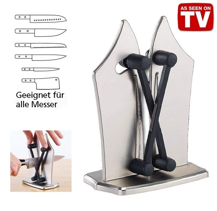 Professioneller Messerschärfer für Messer Sägemesser - mit Wolframstahl