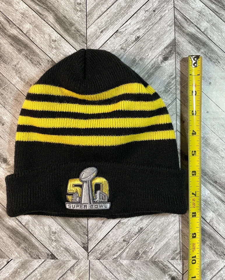 Мужская шапочка Super Bowl черная NFL футбол спорт на открытом воздухе туризм комфорт HOF - Изображение 3 из 4