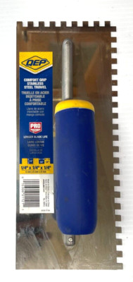 QEP 49915 High Quality Mega Grip Stainless Steel Trowel 4-1/2 L x 11 W in. NEW