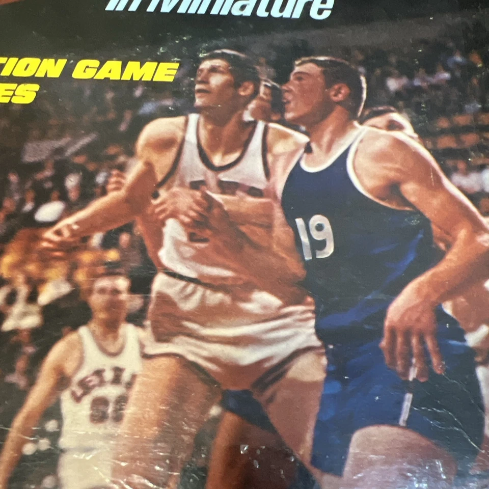 Juego Bas-Ket Vintage Cadaco Baloncesto Real En Miniatura Usado Completo  Foto 2 de 4