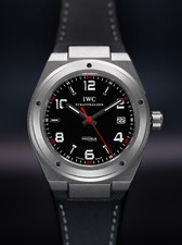 IWC - IW322703 Ingenieur Black Dial Men's Watch Pre-Owned Box and Manual - 7086