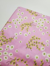 Amy Butler Fabric Ginger Bliss Pink Green Floral OOP Quilt Sew FAT QUARTER NEW