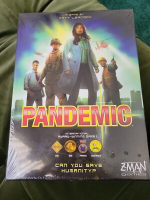 NIB Pandemic Board Game- Z-MAN Games ZM7101