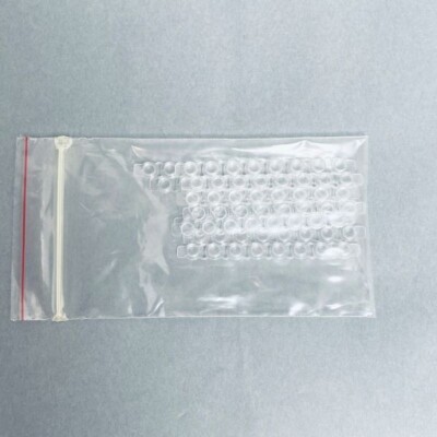 Applied BioSystems 8 Cap Strip MicroAmp Optical Flat Top Total of 120 Strips