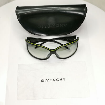 Givenchy Black Womens Vintage Designer Sunglasses SGV 551 Givenchy Black Womens Vintage Designer Sunglasses SGV 551