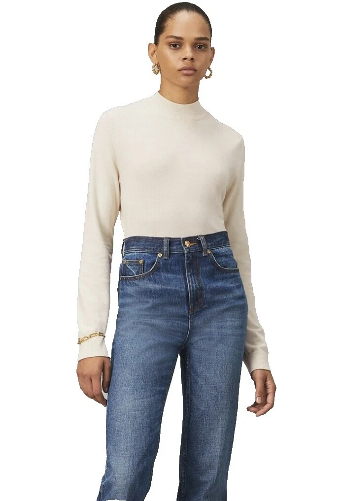 Suéteres Blanco Tory Burch Viscosa para Mujeres