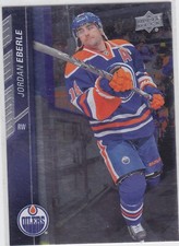 15/16 UD...JORDAN EBERLE...SILVER FOIL...# 73....OILERS...FREE COMBINED SHIP