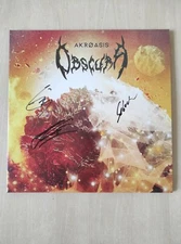 OBSCURA-AKROASIS*2016 ORANG*SIGNED LP*DEATH,KILLSWITCH ENGAGE,GOJIRA,VEKTOR,NILE