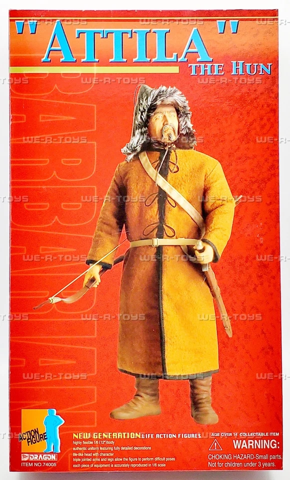 Figura de acción Dragón Atila el Huno 74005 Foto 2 de 4