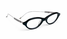 Gentle Monster Maison Margiela MM214 01 Sunglasses Black/Clear With Case New