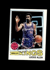 Lucius Allen 1977-78 Topps Kings authentic autographed card