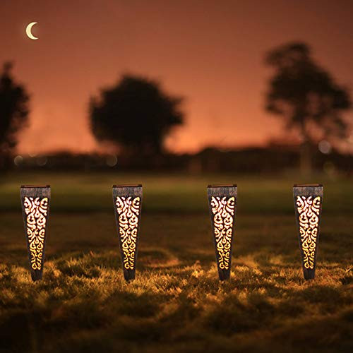 6Pcs Solar Lights Outdoor Pathway Garden Stakes Lights Waterproof LED for - Picture 7 of 7