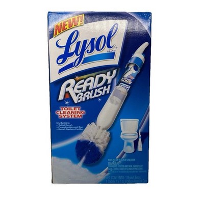 LYSOL Ready Brush/Refill Toilet Bowl Cleaning System Bathroom Cleaner New