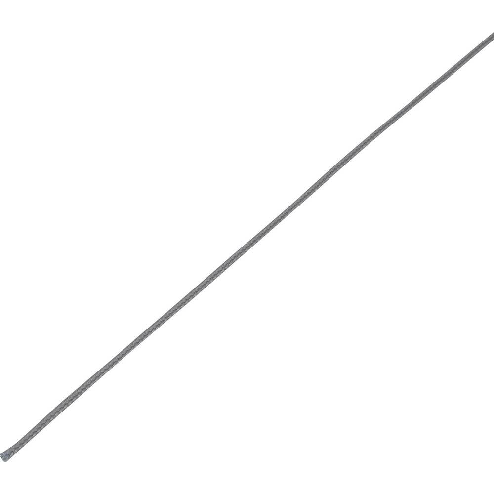 Gaine tressée gris 2-5mm TRU COMPONENTS pour ranger les câbles TV